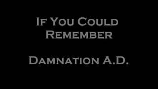 If You Could Remember (Lyrics)