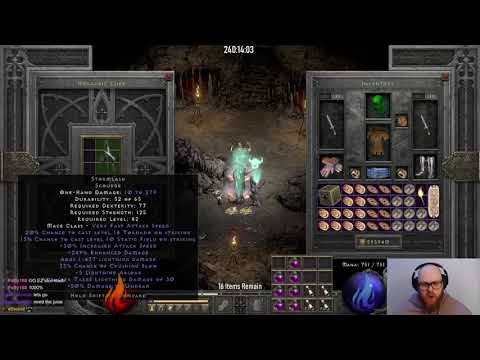 D2R Solo Self Found Holy Grail - Stormlash Find day23