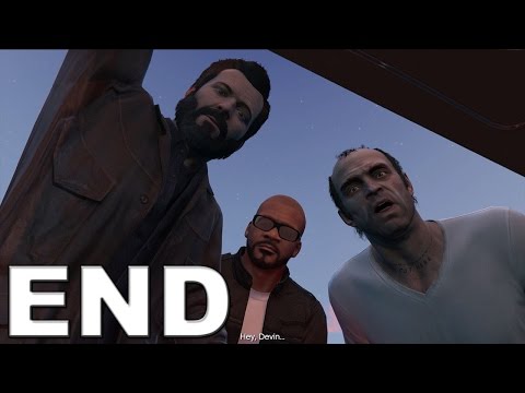 Grand Theft Auto 5 PS4 Gameplay Walkthrough Ending - Part 53 -The Third Way!!