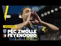 DESSERS doet 't wéér! ? | Highlights PEC Zwolle - Feyenoord | Eredivisie 2021-2022