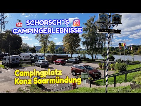 Campingplatz Konz Saarmündung, Mosel 🇩🇪 |  VORSTELLUNG