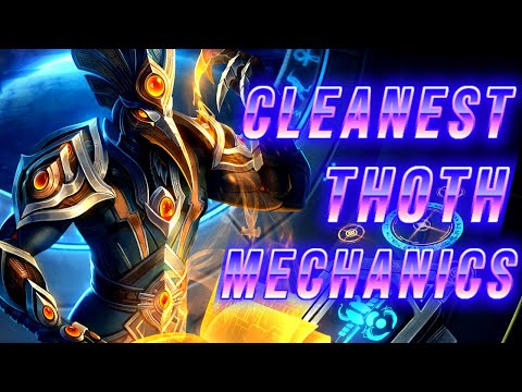 SMITE - The Cleanest God In The Game - Thoth Masters Ranked Gameplay (Smite Mid Gameplay)