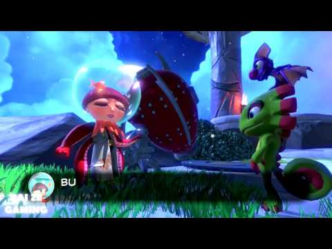 Yooka Laylee Walkthrough Part 7 - Clara in Glitterglaze!