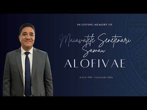 Funeral of Maiavatele Senetenari Samau Alofivae