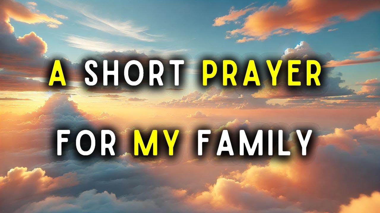 LORD GOD, I PRAY FOR EVERY MEMBER OF MY FAMILY. PLEASE TAKE CARE OF OUR BODIES, MINDS.