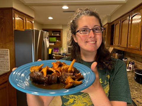 Chanterelle Mushroom Recipe/ Easy Steak Topping