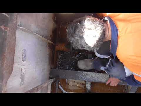 EP33-Rebuilding a liveaboard trawler. I cut a hole in the bottom of the boat