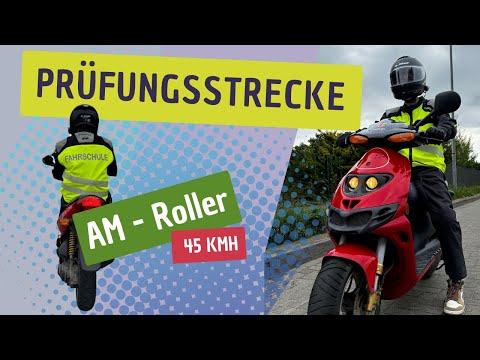 Prüfungsfahrt AM - Roller 45 km/h #fahrschüler #fahrprüfung