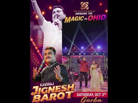Jignesh Barot Live in Ohio 2026 | Biggest Garba Dandia Festival!