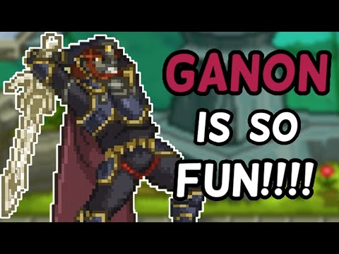 Ganon is TOO much fun in SSF2!