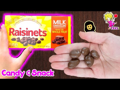 🍬 Raisinets Milk Chocolate Made With Whole Fruit - Candy & Snack Review
