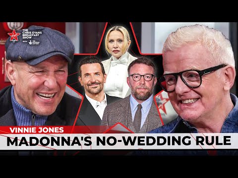 Vinnie Jones REVEALS Madonna's No-Weddings Rule & His Bradley Cooper Birthday Tradition