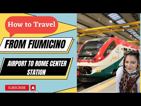 Travel from Fiumicino Airport to Roma Termini: Leonardo Express Train
