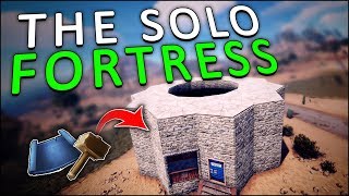 STARTING my BEST SOLO BUNKER FORTRESS! - Rust Solo #1