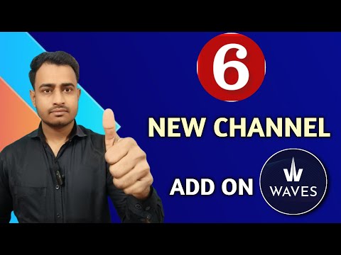 6 New Channel Add ON Waves ✅ || New Channel Update || Waves ott || Waves