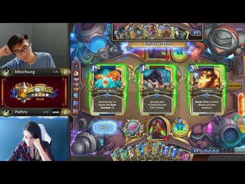 《爐石戰記》亞太區大師職業賽 - 第五周第三天 | blitzchung vs Pathra