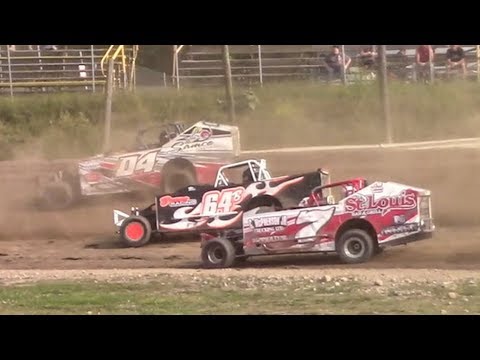 Topless Sportsman Modified Heat One | Genesee Speedway | 9-17-17