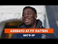 MIC'D UP | Elijah Adebayo visits the Fit Hatters! 🙌
