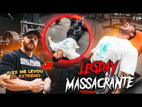 HEAVY LEG DAY WITH FLEX LEWIS | RAFAEL BRANDÃO