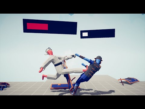 KICKBOXER vs EVERY ROMAN UNIT WITH HEALTH BAR - TABS - Totally Accurate Battle Simulator