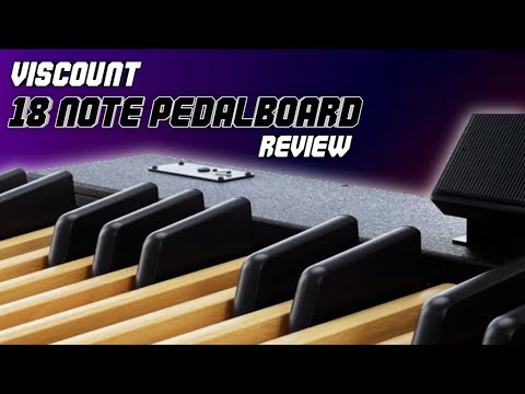 Viscount Legend 18 Note Midi Pedalboard Review | Viscount Legend Live
