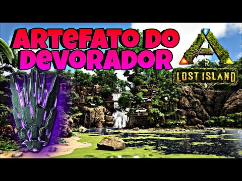 COMO PEGAR O  ARTEFATO DEVORADOR DE FORMA FACIL EM ARK LOST ISLAND