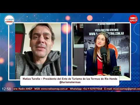 Entrevista a Matias Turello, Presidente del Ente de Turismo de Termas de Rio Hondo, en MODO  RECREO
