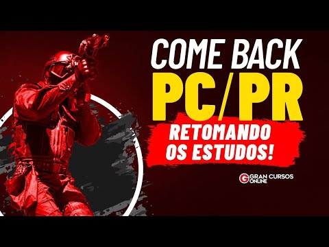 Concurso PCPR: Come Back Retomando os estudos! - Processo Penal com Prof. Douglas Vargas