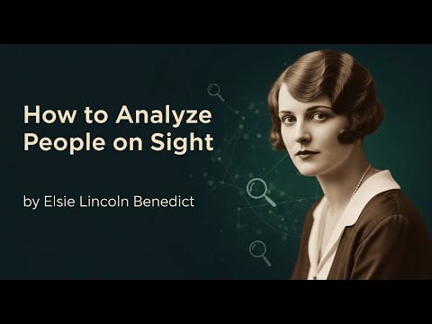 How to Analyze People on Sight by Elsie Lincoln Benedict – Full Audiobook | Behavior & Body Language