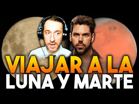 Las 5 CLAVES para VIAJAR a MARTE y establecer una base en la LUNA con el FÍSICO Víctor García