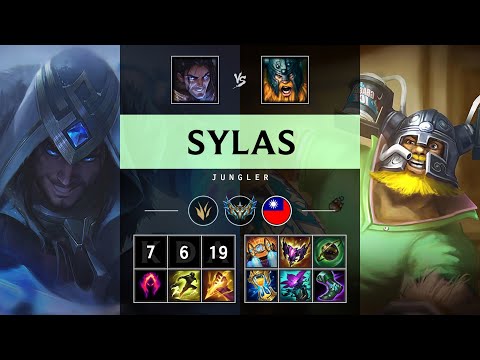 Sylas Jungle vs Olaf - TW Challenger Patch 25.16