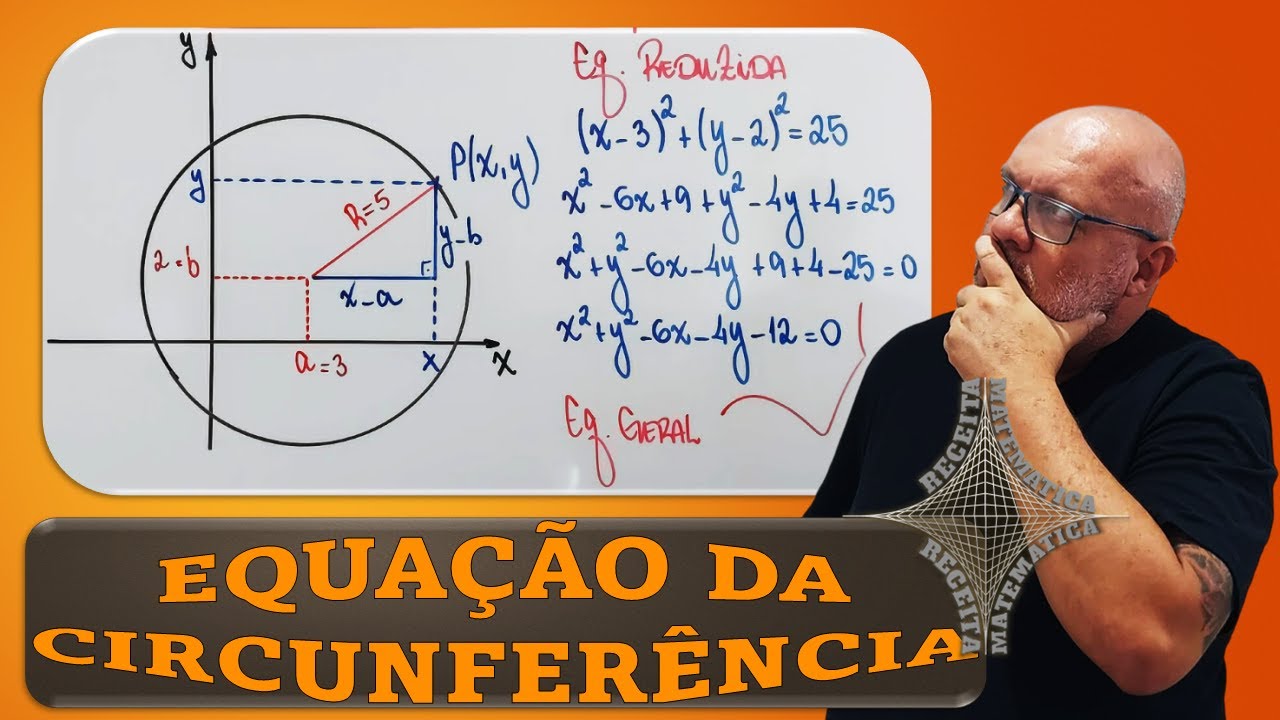 G.A. EQUAÇÃO DA CIRCUNFERÊNCIA GERAL E REDUZIDA AS DEDUÇÕES MAIS FÁCEIS PARA VOCÊ
