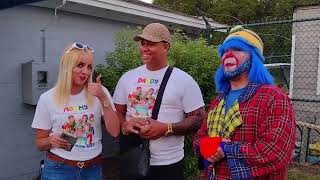 Payaso Pikorete Celebrando el Cumpleaños de Castiel en Jacksonville Fl Review Testimonio