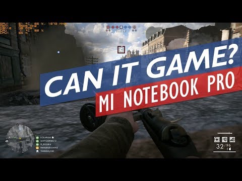 Mi Notebook Pro Gaming Review - Can It Game At 1080p? Video
