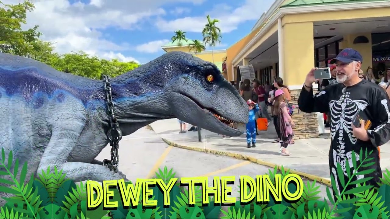 Promotional video thumbnail 2 for Dinosaur Performer Entertainer
