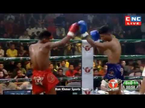 Best Boxing Kham Khlaneang Vs Thai, 2 Nov 2019, Kun Khmer Boxing