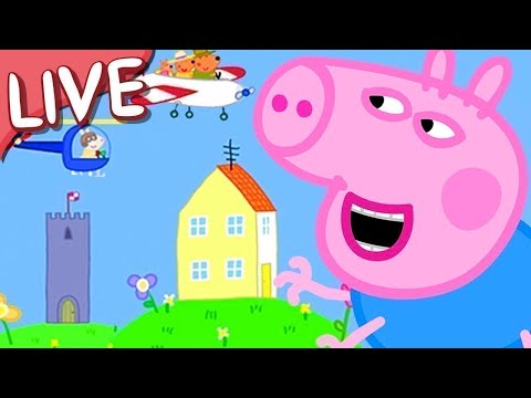 ???? Giant Peppa Pig and George Pig! LIVE FULL EPISODES 24 Hour Livestream!
