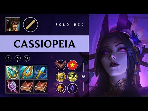 Cassiopeia Mid vs Zed - VN Grandmaster Patch 25.24