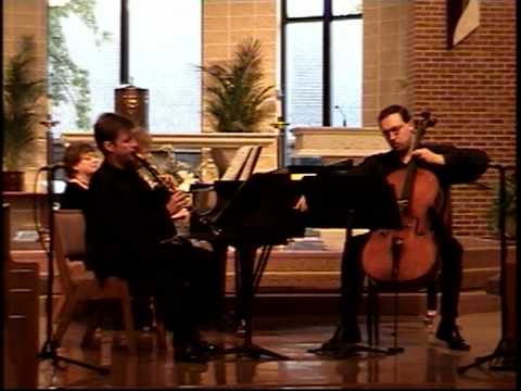 Reinhold Glière - Andante for piano, clarinet and cello