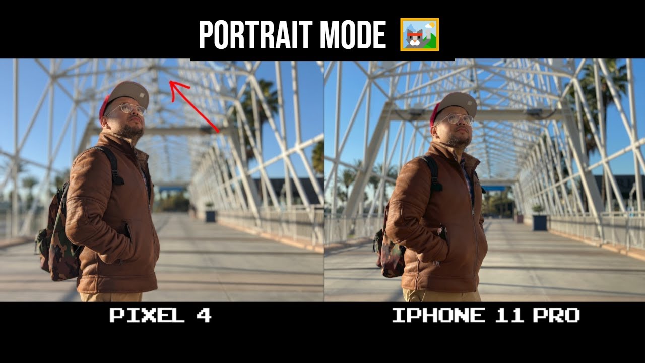Pixel 4 vs iPhone 11 Pro - Camera comparison in portrait mode