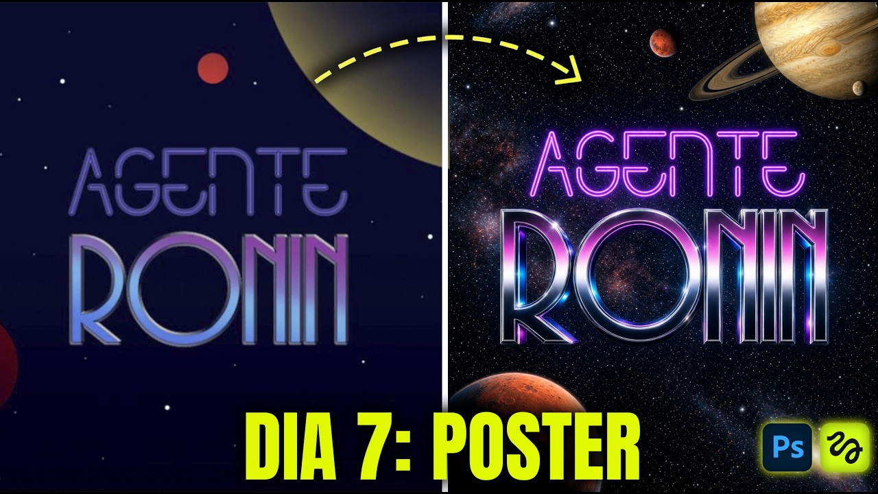 Diseñé el póster de mi película con el nuevo Higgsfield Photoshop Plugin