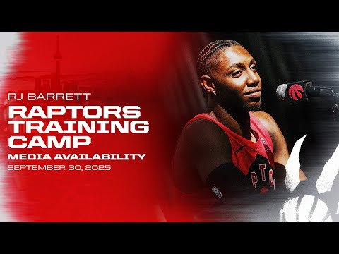 RJ Barrett | Raptors Training Camp | September 30, 2025
