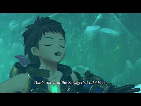 Xenoblade Chronicles 2 Cutscene 113 - Artifices, Weapons of the Aegis - JAPANESE