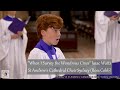 "When I Survey the Wondrous Cross" Isaac Watts | St Andrew's Cathedral Choir Sydney (Ross Cobb)