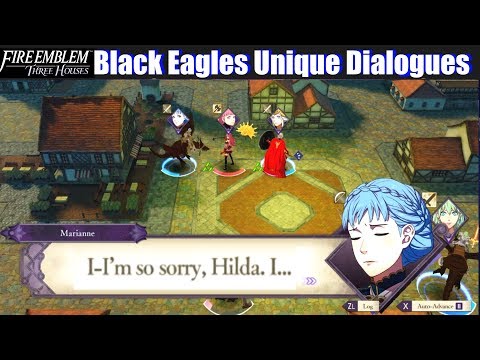 FE3H Black Eagles Unique Dialogues - Fire Emblem Three...