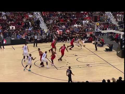 Serge Ibaka Nasty Block vs Blazers | Raptors vs Blazers | Sept 29, 2018