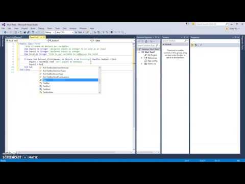 Visual Basic Unit 4 Variables Textboxes And Messageboxes