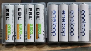 EBL vs Eneloop AA Batteries, Which One For You