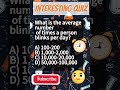 Can you survive this mind boggling quiz? #canyoufindtheanswer #mindbender #facts
