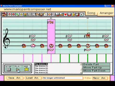 Mario Paint: The Arena - Kirby Super Star